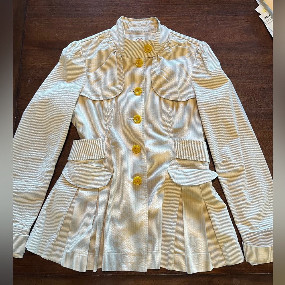 Anthropologie Tulle jacket.